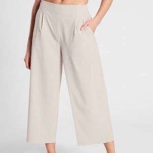 Athleta Brooklyn wide leg crop pants